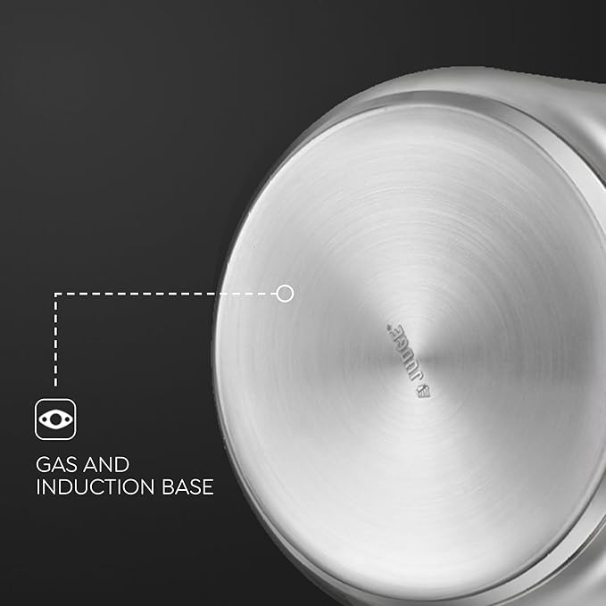 Judge by Prestige Classic Inner Lid 5 L Induction Bottom Pressure Cooker (Stainless Steel)
