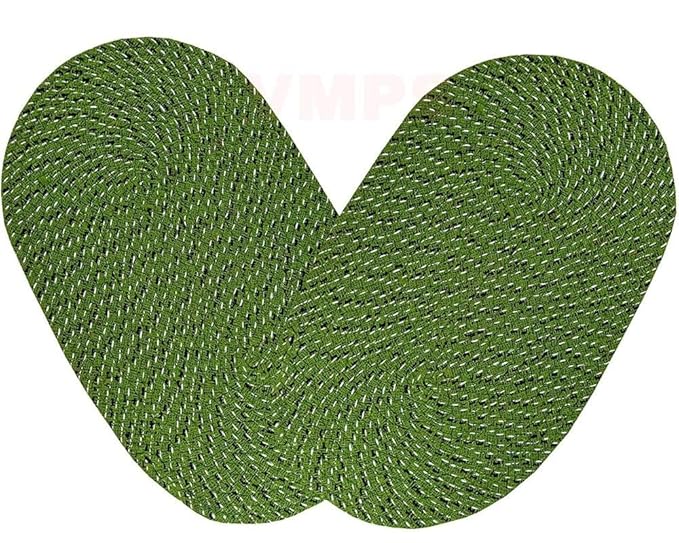 Jalebi Doormat for Home Entrance 31x49 cm Pack of 5 Multicolor