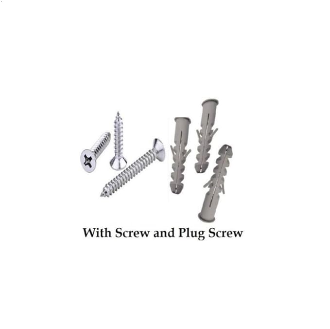 Stainless Steel Round Double Soap Dish Holder for Bathroom/Bathroom Soap Stand Wall Mount in Chrome Finish for Wash Area/Kitchen & Bathroom Fittings (Set of 1)