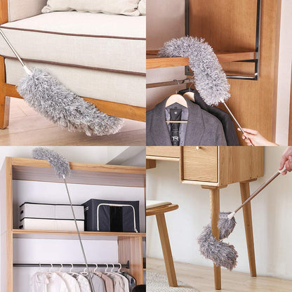 JHWOQU Bendable & Extendable Fan Cleaning Duster Cleaning Wipe ()