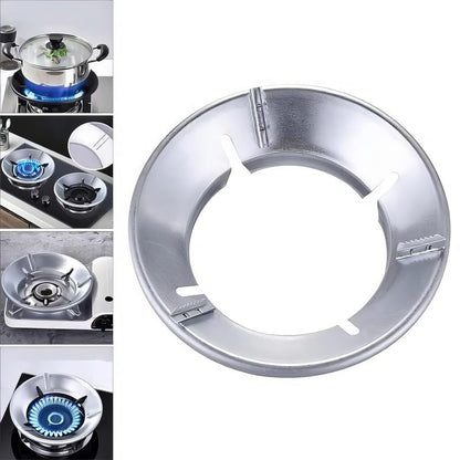 NKK TRADERS Gas Stove Stand Round Burner Stand, Glass top Gas Saver (1 Ply, 1 Sheets)