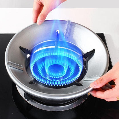NKK TRADERS Gas Stove Stand Round Burner Stand, Glass top Gas Saver (1 Ply, 1 Sheets)