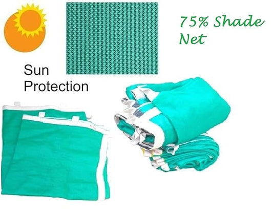 Green Shaded Net - 99% Sunlight Block Multipurpose For Garden/Balcony Garden Tool Kit (1 Tools)