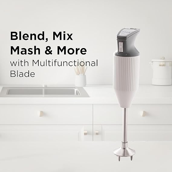 RRPLAST 150 W White Hand Blender (POWEREX 150W)