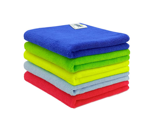 Dwiza Enterprise Non-Scratch Wire Dishcloth & Brush,Multipurpose Wire Dishwasher Wet and Dry Stainless Steel, Microfiber Cleaning Cloth (10 Units)