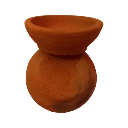RRPLAST Diwali Pooja Decoration Terracotta (Pack of 31) Table Diya (Height: 3 inch)
