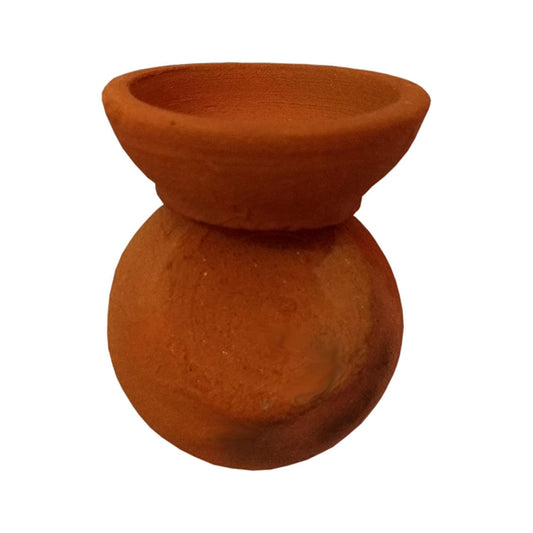 RRPLAST Diwali Pooja Decoration Terracotta (Pack of 31) Table Diya (Height: 3 inch)