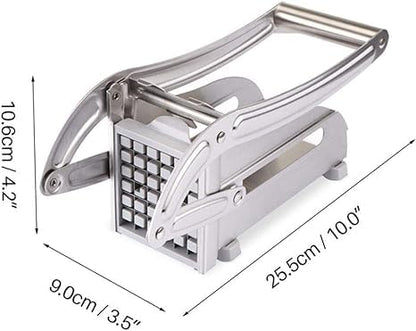 RRPLAST by RRPLAST French Fries Chips Cutter Vegetable Chopper Vegetable Slicer (2 BLADES)
