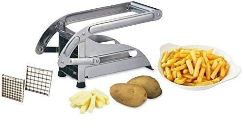 RRPLAST by RRPLAST French Fries Chips Cutter Vegetable Chopper Vegetable Slicer (2 BLADES)