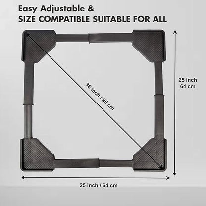 RRPLAST Refrigerator, Washing Machine, Air Cooler Material Plastic (50 cm x 50 cm)