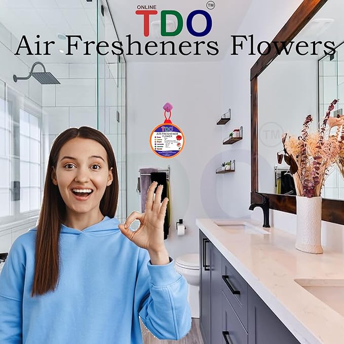 Toilet Bathroom Air Freshener Flowers block Rose, Jasmine,Lemon, Mogra,Sandal, Lavender Fragrances Pantry, Bathroom, Toilet, Wardrobe, wash Basin Pack Of 12 Each 60 Gram
