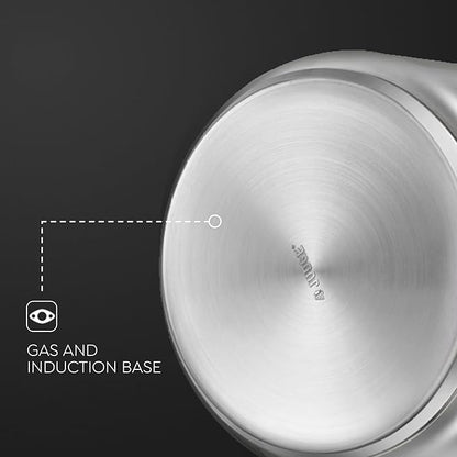 Judge by Prestige Classic Inner Lid 5 L Induction Bottom Pressure Cooker (Stainless Steel)