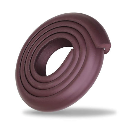 Baby Proofing Edge Corner Guards, Extra Thick 2 Meter, Furniture Corner Cushion for Child Safety, 3M Adhesive Tape, Corner Protector for Baby, Edge Guard Strips, Non Toxic, BPA Free, Brown