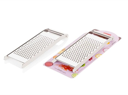 Ritu J-374 Carrot Greater, Stainless Steel Vegetable Slicer, Carrot Grater, Cheese Grater, Ginger Grater, Coconut Grater Chocolate Grater, Garlic Grater Slicer Cutter for Kitchen (Small)