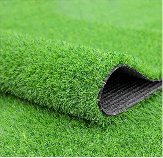 35 mm High Density Artificial Lawn | Premium Grass Lawn Turf | Indoor & Outdoor UseCarpet Mat | Dust & Waterproof Mats | Skin Friendly | Artificial Lawn Carpet Mat (Size - 4 x 15 feet)