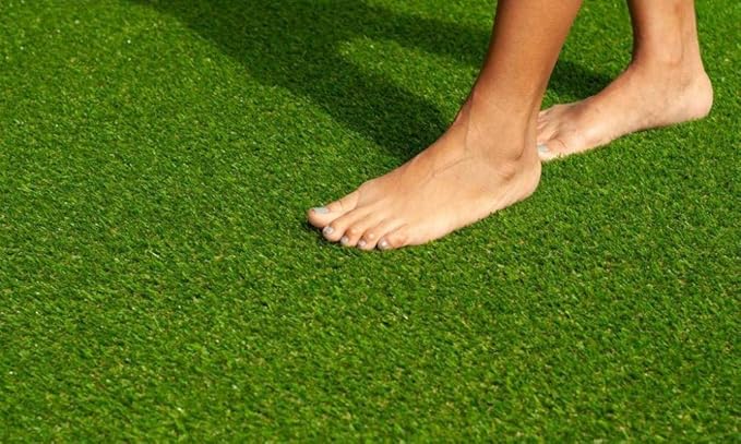 35 mm High Density Artificial Lawn | Premium Grass Lawn Turf | Indoor & Outdoor UseCarpet Mat | Dust & Waterproof Mats | Skin Friendly | Artificial Lawn Carpet Mat (Size - 4 x 15 feet)