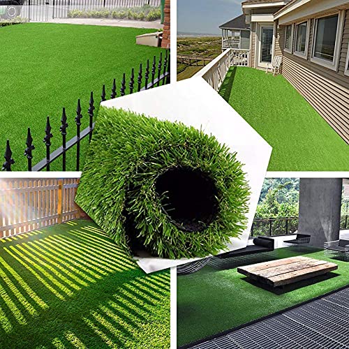 35 mm High Density Artificial Lawn | Premium Grass Lawn Turf | Indoor & Outdoor UseCarpet Mat | Dust & Waterproof Mats | Skin Friendly | Artificial Lawn Carpet Mat (Size - 4 x 15 feet)