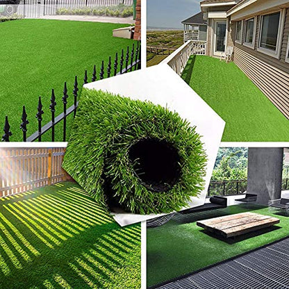 35 mm High Density Artificial Lawn | Premium Grass Lawn Turf | Indoor & Outdoor UseCarpet Mat | Dust & Waterproof Mats | Skin Friendly | Artificial Lawn Carpet Mat (Size - 4 x 15 feet)
