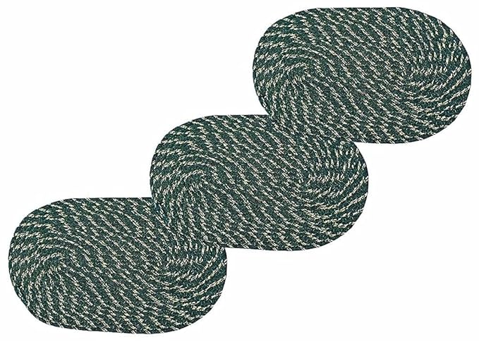 Jalebi Doormat for Home Entrance 31x49 cm Pack of 5 Multicolor