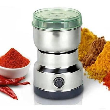 RRPLAST Multifunction Small Food Grinder Grain Grinder 220 W Mixer Grinder (Electric Smash Machine | 1 Jar | Silver)