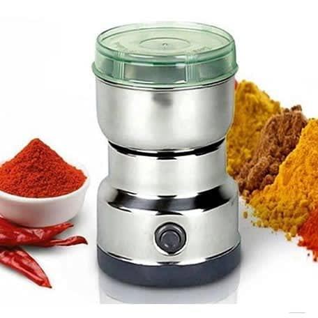 RRPLAST Multifunction Small Food Grinder Grain Grinder 220 W Mixer Grinder (Electric Smash Machine | 1 Jar | Silver)