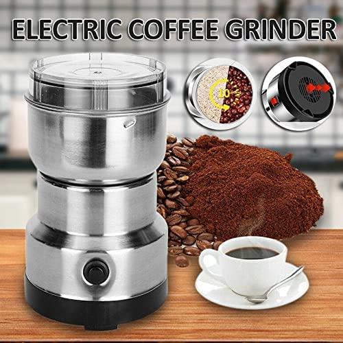 RRPLAST Multifunction Small Food Grinder Grain Grinder 220 W Mixer Grinder (Electric Smash Machine | 1 Jar | Silver)