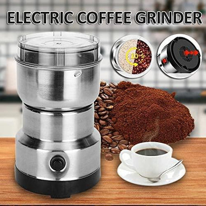 RRPLAST Multifunction Small Food Grinder Grain Grinder 220 W Mixer Grinder (Electric Smash Machine | 1 Jar | Silver)