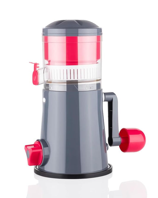 RITU Rapid Portable Juicer Machine for Home | Manual Hand Juicer for Fruits & Vegetables | Handle & Vacuum Locking System | Easy to Use | Shake & Fruit Juicer for All Fruits | Compact & Durable Design