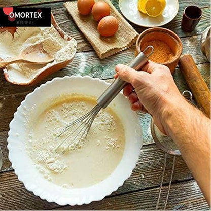 RRPLAST Kitchen Tool Combo 4 Pcs Kitchen Tool Set (Whisk, Spatula, Masher, Brush)