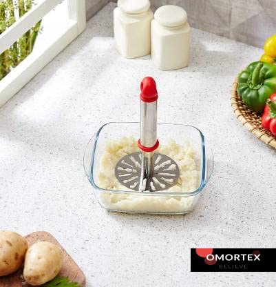 RR PLAST - 3 in 1 Apple Cutter, Pizza Cutter and Potato Masher Combo