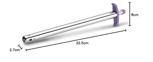 Ritu Jumbo Regular Stainless Steel Gas Lighter (Color May Vary) [Size: 32cm (Length) ], (R-4)