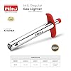 RITU M.S Gas Lighter for Kitchen | Long Lasting & Rust Proof Igniter | Unbreakable Body | Easy to Use | Strong Spark | Safe Grip Handle | Ideal for Gas Stove | 2 Year Warranty | Multicolor