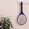 Amazon Brand - Solimo Anti-Mosquito Racquet, Insect Killer Bat with Rechargeable 250 mAh Battery (Blue)