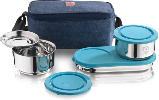 NanoNine Tiffiny Double Wall Insulated Stainless Steel Lunch Box