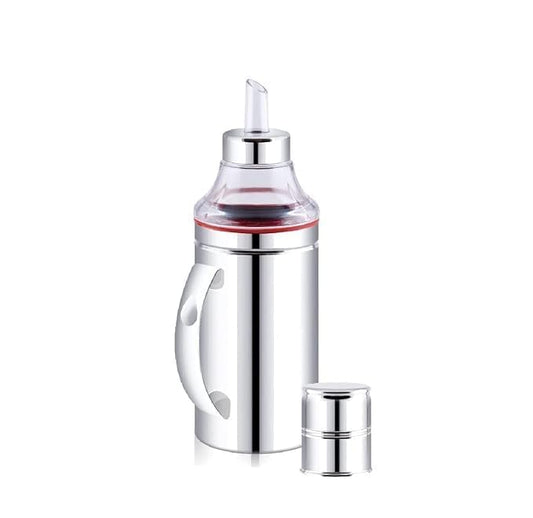 INKULTURE Stainless Steel Oil Dispenser with Nozzle 1 Litre (1000 ml) (Model No.01/01 piece)