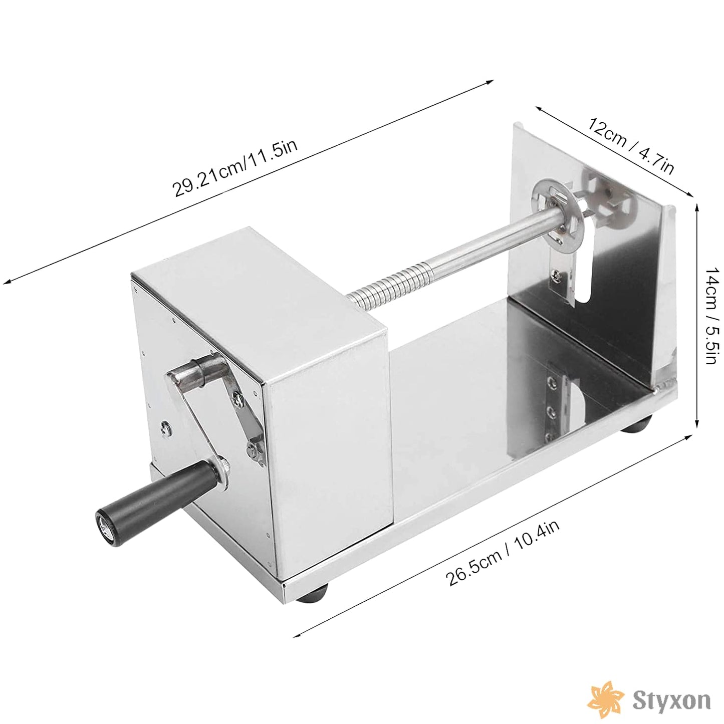 RRPLAST Manual Potato Twister Machine ()