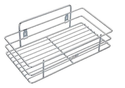 Stainless Steel Multipurpose Storage Rack/Shelf, Kitchen Rack Single Single Tier Multipurpose Wall Hanging Storage Shelf Organizer Stainless Steel with Chrome(NHSP, Hanging Shelves)